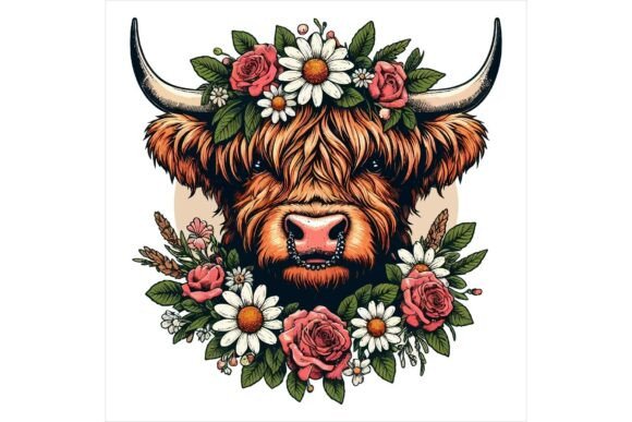 Download Freebie Farm Animal Clipart Floral Set - Premium Resources