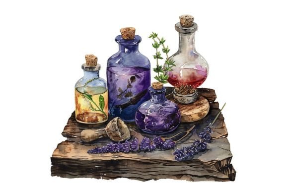Download Magic Drinks. Still Life. PNG - Premium Resources