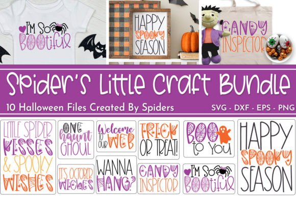 Download Spider Home Decor Halloween SVG Bundle - Home decor Collection
